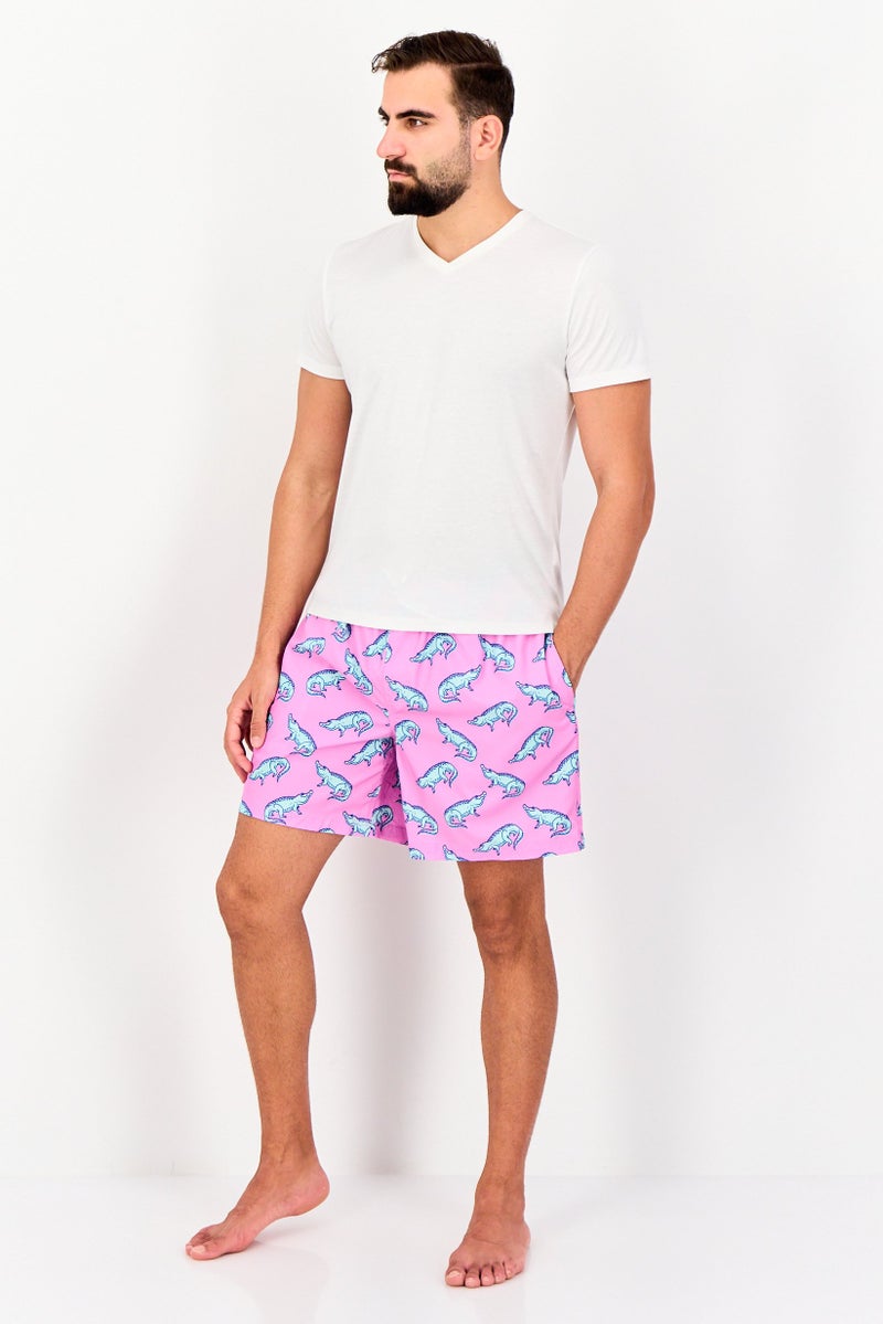 Member's Mark شورت سباحة للرجال بطباعة جرافيك، متعدد الألوان - Image 4